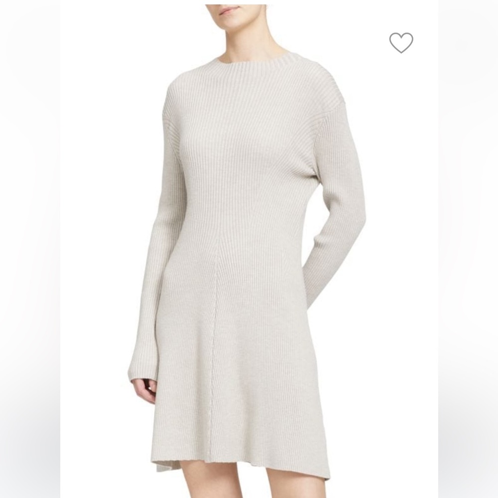 THEORY
Wool Rib-Knit Sweaterdress